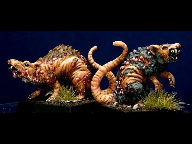 Dungeons and Dragons Barrow Rats Miniatures Miniatures D&D REM07035
