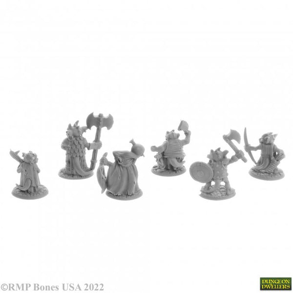 Reaper Dungeons And Dragons Ratpelt Kobold Warriors Miniatures D&D REM07054