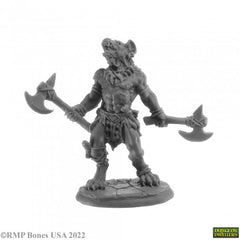 Reaper Dungeons And Dragons Dungeon Dwellers Blackmane Gnoll Ravager Miniatures D&D REM07059