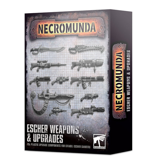 Games Workshop Warhammer 40K Necromunda Escher Weapons & Upgrades 300-74
