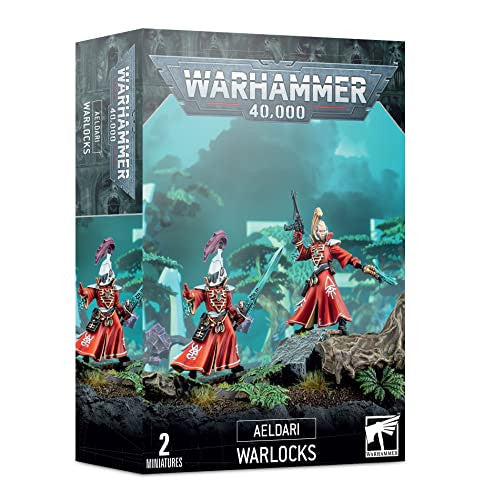 Games Workshop Warhammer 40K Aeldari Warlocks Eldar Miniature 2022 46-16