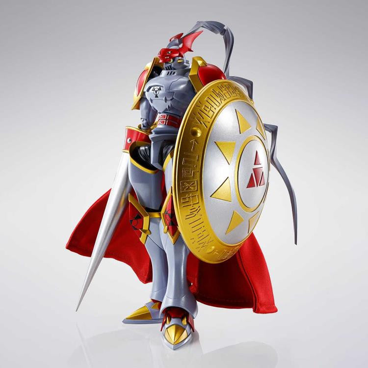 SH Figuarts Digimon Tamers Dukemon Gallantmon Rebirth of Holy Knight Verion Action Figure Features a Totally New Sculpt and Design From The D-Arts Dukemon Bandai Spirits S.H.Figuarts