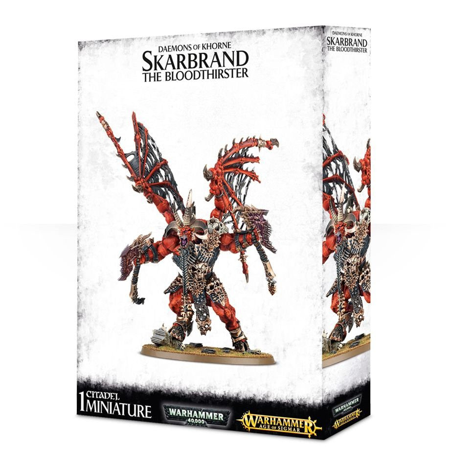 Games Workshop Warhammer Age of Sigmar and Warhammer 40K Skarbrand the Bloodthirster 97-28