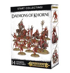 Games Workshop Warhammer Age Of Sigmar Armies of Chaos Start Collecting! Daemons of Khorne 70-97
