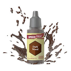 The Army Painter Speedpaint 2.0 Dark Wood Non Toxic Paints 18ml WP2005