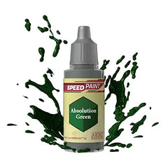 The Army Painter Speedpaint 2.0 Absolution Green Non Toxic Paints 18ml WP2007