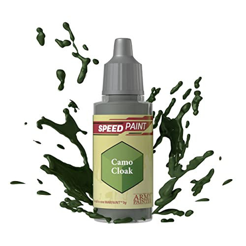 The Army Painter Speedpaint 2.0 Camo Cloak Non Toxic Paints 18ml WP2008