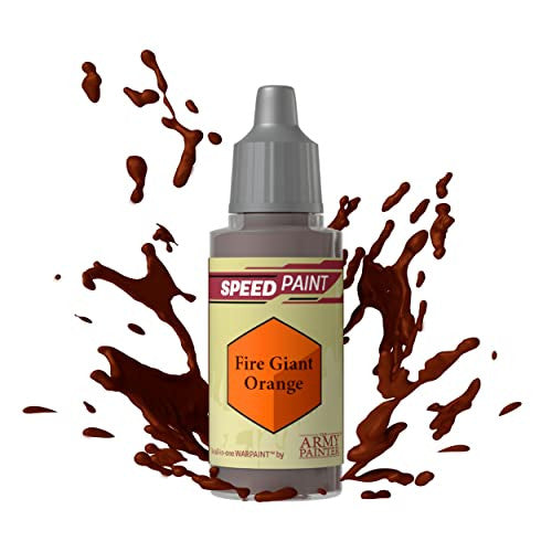 The Army Painter Speedpaint 2.0 Fire Giant Orange Non Toxic Paints 18ml WP2017