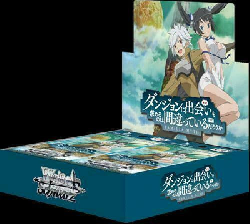 Weiss Schwarz: Is It Wrong to Try to Pick Up Girls in a Dungeon? Booster Display