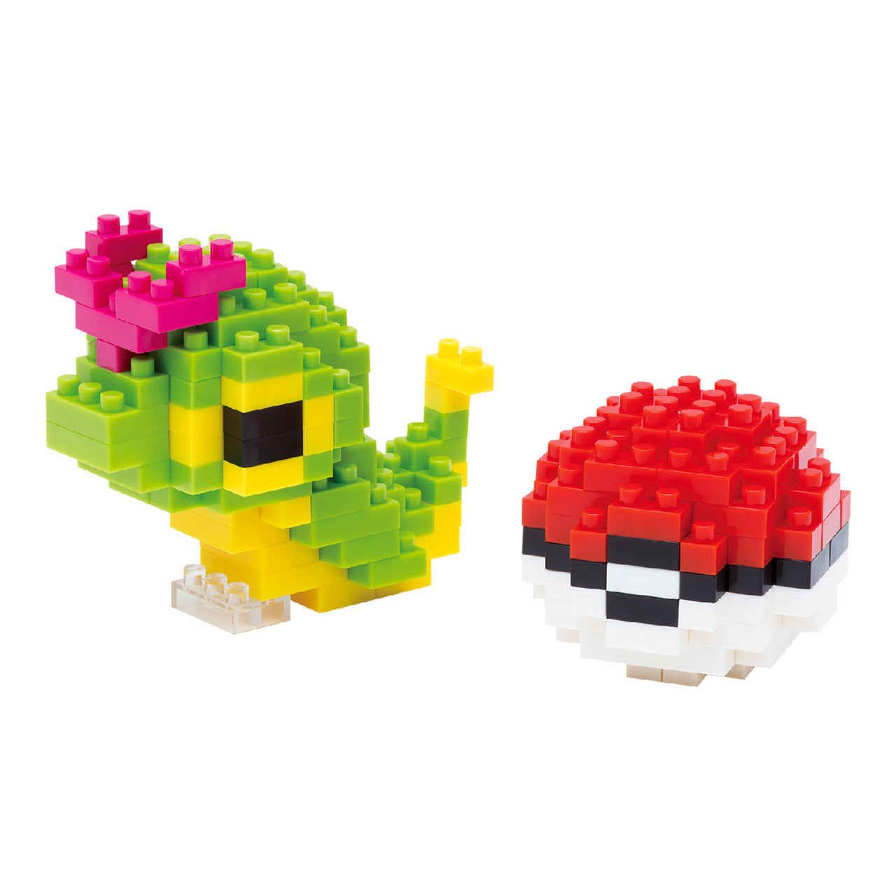 Caterpie & Poke Ball Nanoblock Pokemon Series
