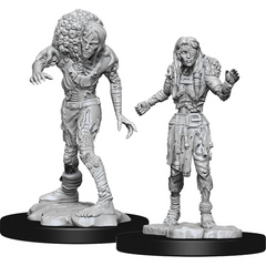 Wizkids Dungeons And Dragons Monster Nolzur's Marvelous Unpainted S W14 Drowned Assassin & Drowned Asetic Miniature D&D WZK90242