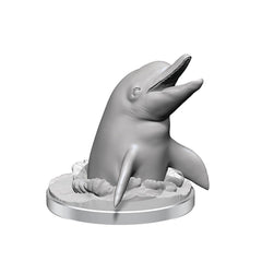 Dungeons and Dragons Wizkids Monster WizKids Deep Cuts Unpainted s W14 Dolphins Miniature D&D WZK90270