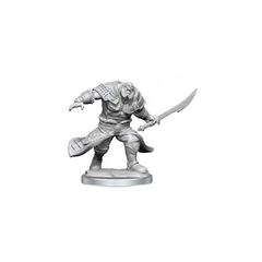 Magic The Gathering Unpainted Miniatures Zurgo Helmsmasher & Unyielding Krumar W4