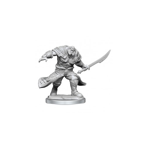 Magic The Gathering Unpainted Miniatures Zurgo Helmsmasher & Unyielding Krumar W4