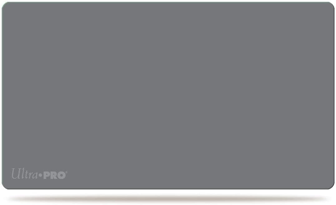 Ultra Pro Solid Smoke Grey Playmat for Card Games and Workstations