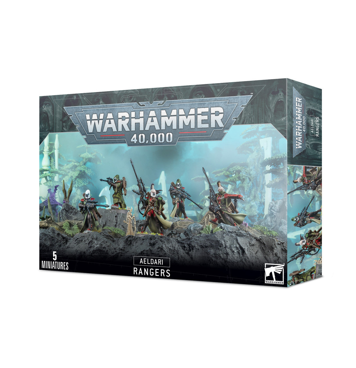 Games Workshop Warhammer 40K Aeldari Rangers 5 Miniatures 46-29