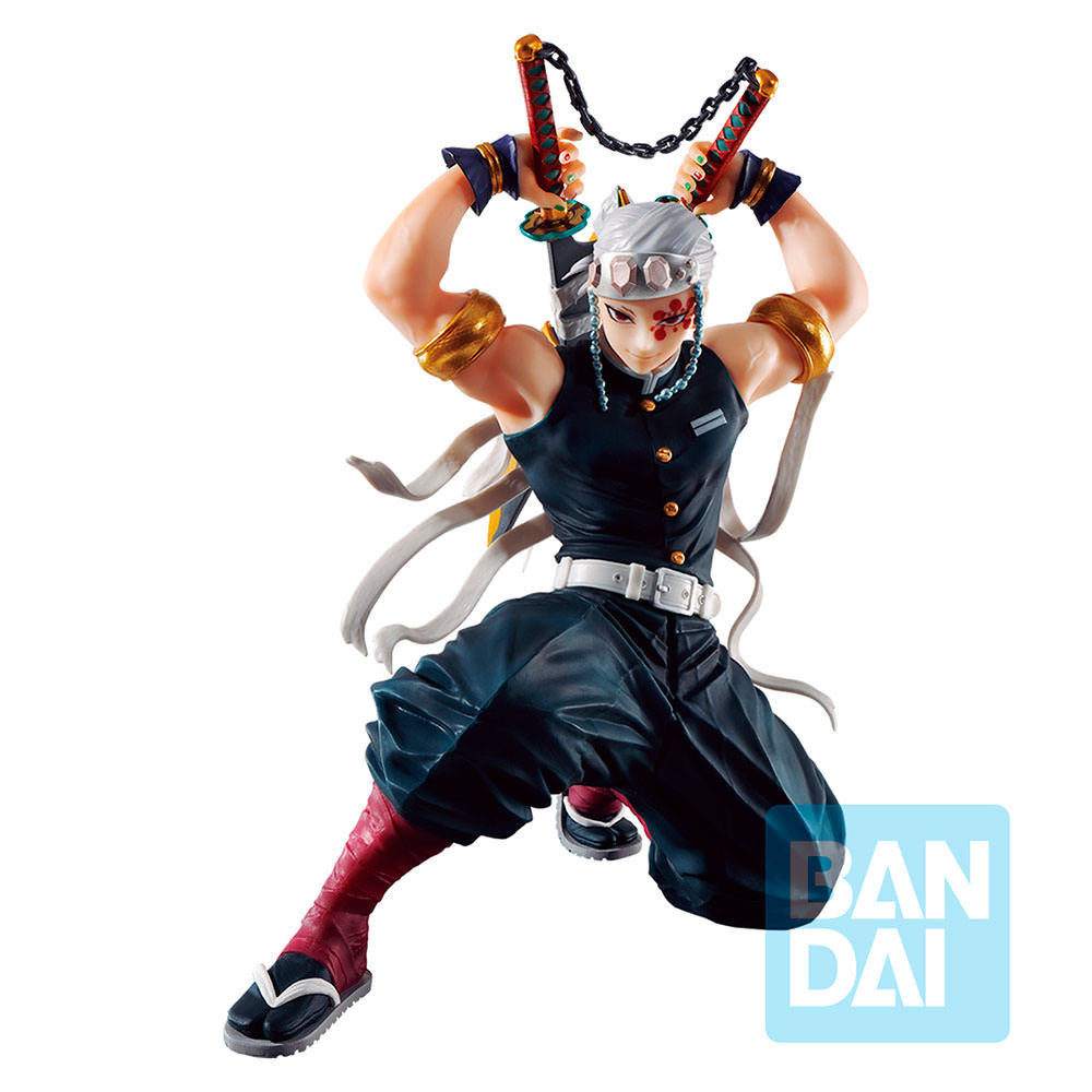 Demon Slayer: Kimetsu no Yaiba Tengen Uzui Things Are Gonna Get Real Flashy from Right now Tengen Uzui Is Here Anime Static Figure Ichiban Bandai Spirits BAS60197