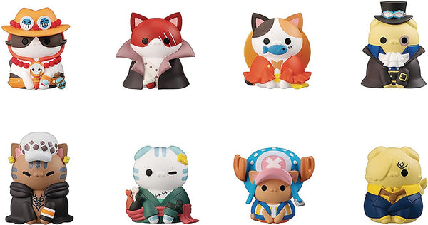 NyanPieceNyan! I'm gonna be king of the paw-rates!! (Vol 1.) One Piece (Box/8), Megahouse Mega Cat Project