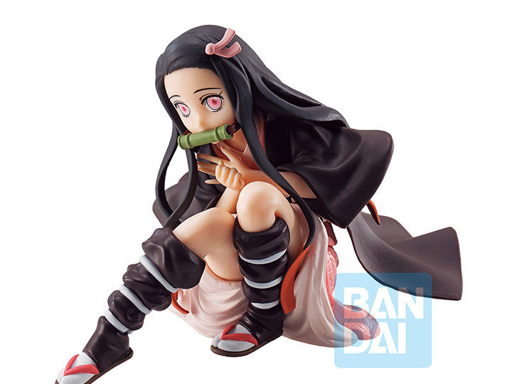 Demon Slayer: Kimetsu no Yaiba Nezuko Kamado Reprint Version Tengen Uzui Is Here Anime Static Figure Incredible Ichibansho Bandai Spirits BAS60201