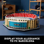 LEGO Camp NOU â€“ FC Barcelona 10284 Building Kit; Build a Displayable Model Version of The Iconic Soccer Stadium (5,509 Pieces)