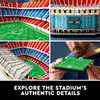 LEGO Camp NOU â€“ FC Barcelona 10284 Building Kit; Build a Displayable Model Version of The Iconic Soccer Stadium (5,509 Pieces)
