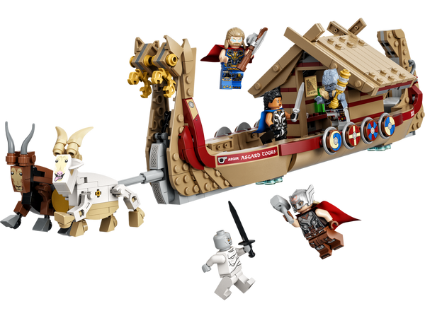 LEGO 76208 The Goat Boat From Thor Love And Thunder Revealed LEGO-76208