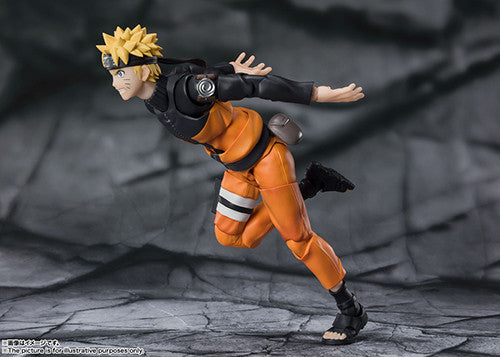 SH Figuarts Naruto Shippuden Action Figure The Jinchuuriki Entrusted with Hope Naruto Uzumaki Tamashii Nations Bandai Spirits BAS633238