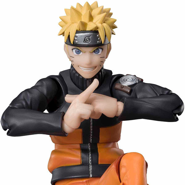 SH Figuarts Naruto Shippuden Action Figure The Jinchuuriki Entrusted with Hope Naruto Uzumaki Tamashii Nations Bandai Spirits BAS633238