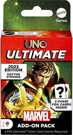 UNO Ultimate Marvel TCG Add On Pack with Dr. Strange Character Deck & 2 Collectible Foil Cards MTTHHV90-DoctorStrange