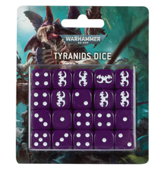Games Workshop Warhammer 40K Tyranids Dice Set 2023 Edition 66-86