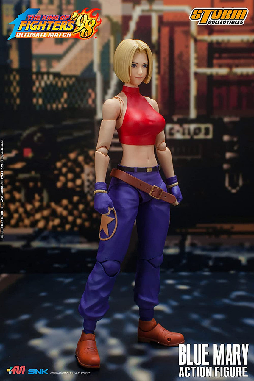 Storm Collectibles - King of Fighters '98 - Blue Mary, Storm Collectibles 1/12 Action Figure