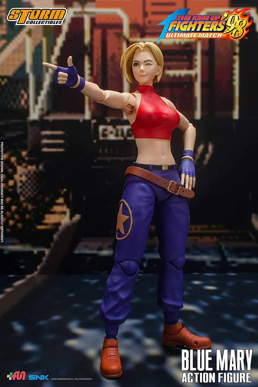 Storm Collectibles - King of Fighters '98 - Blue Mary, Storm Collectibles 1/12 Action Figure