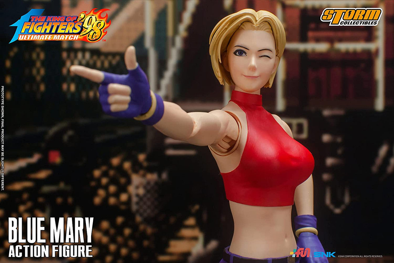 Storm Collectibles - King of Fighters '98 - Blue Mary, Storm Collectibles 1/12 Action Figure