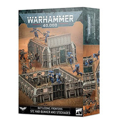Games Workshop Warhammer 40K Battlezone Fronteris STC Hab Bunker and Stockades 64-55