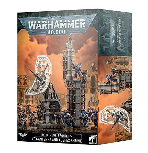 Games Workshop Warhammer 40K Vox Antenna and Auspex Shrine Battlezone Fronteris 64-56