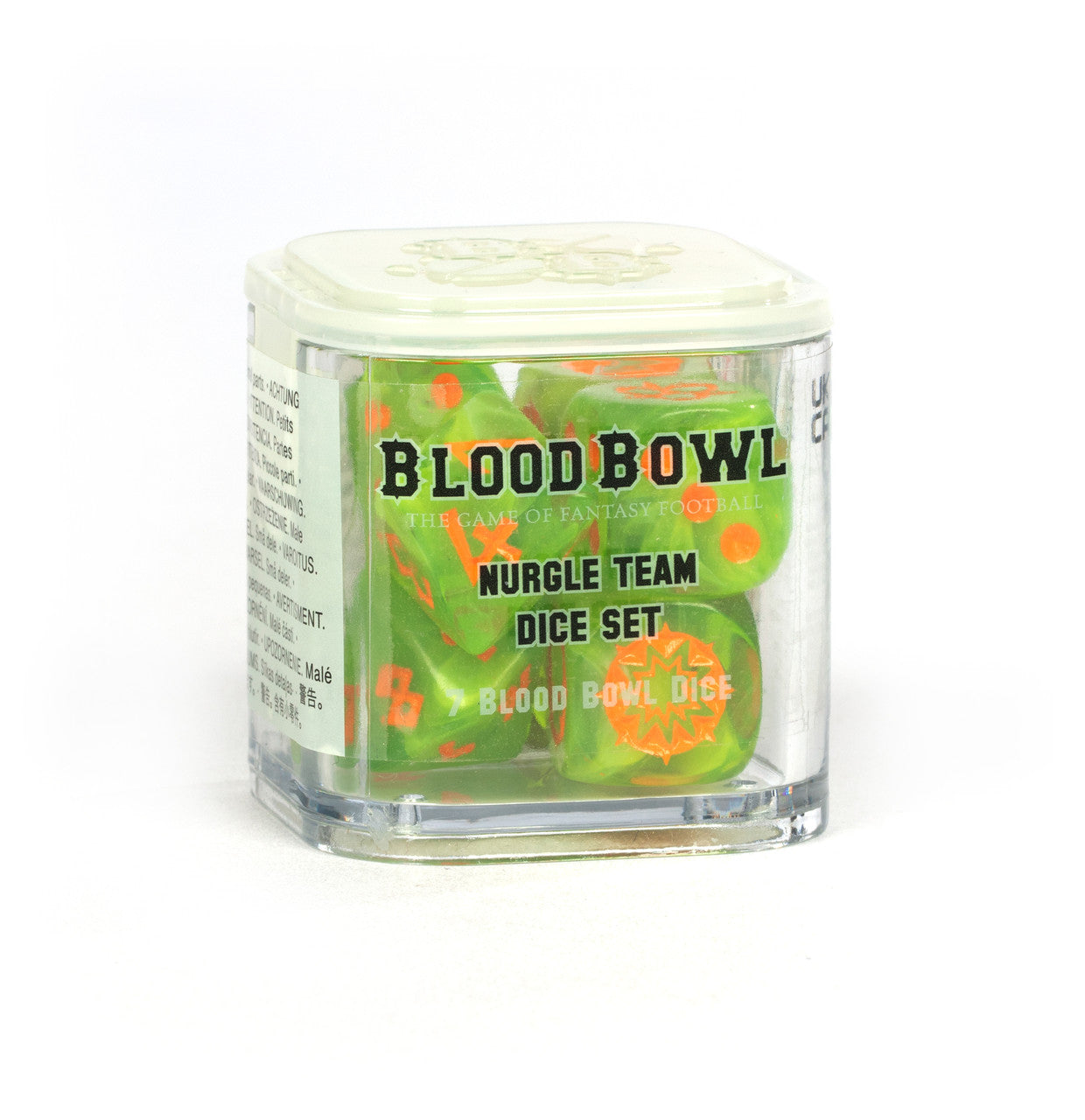 Games Workshop Blood Bowl Citadel Nurgle Team Dice Set 200-22