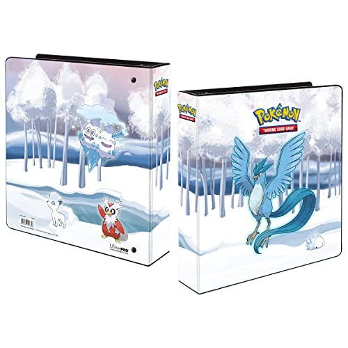 Ultra PRO PokÃ©mon Gallery Series Frosted Forest 2 Album - 3 Ring Binder Pairs well With 9 Pocket Pages ULP15985