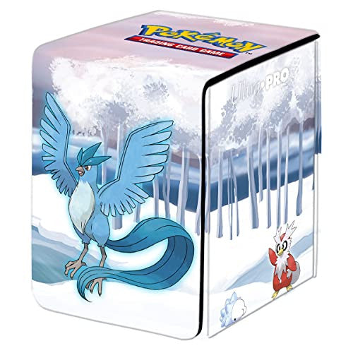 Ultra PRO PokÃ©mon Gallery Series Frosted Forest Alcove Flip Deck Box Holds Up to 100 Standard Size Cards ULP15989