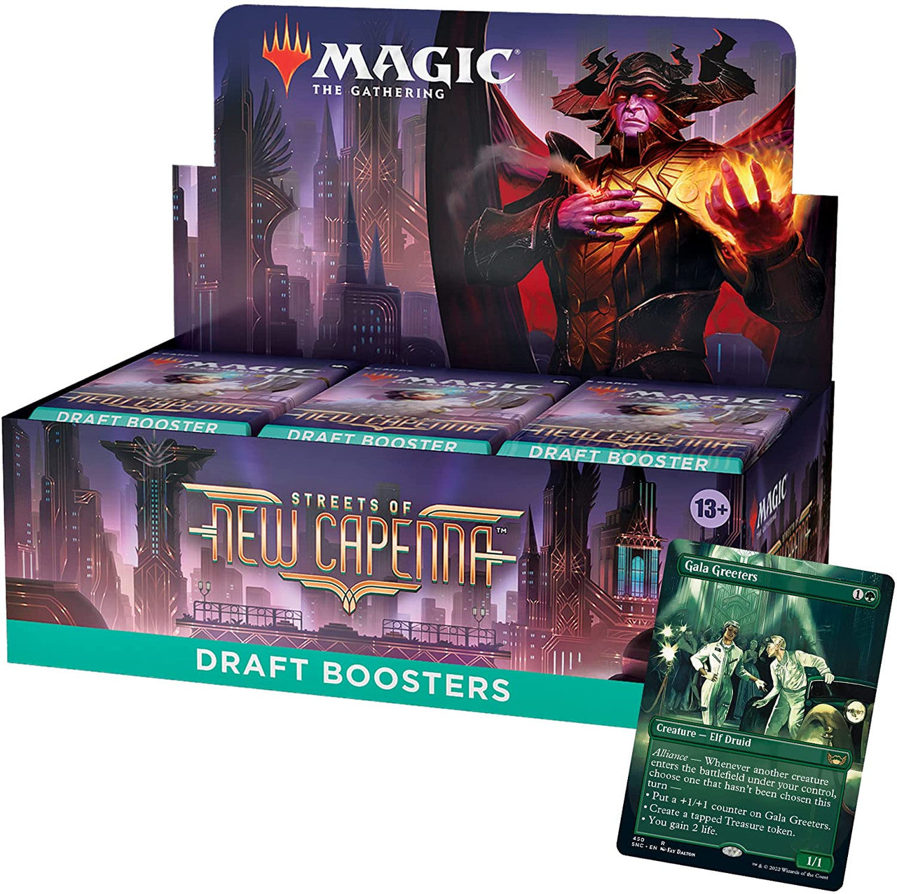 Magic the Gathering CCG: Streets of New Capenna Draft Booster Display (36)