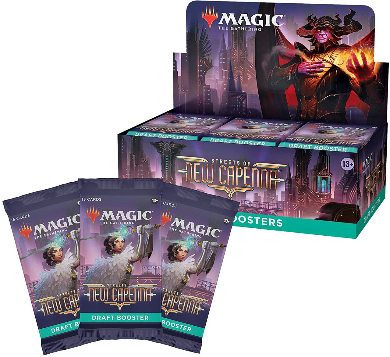 Magic the Gathering CCG: Streets of New Capenna Draft Booster Display (36)