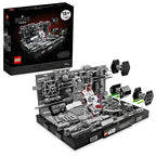 LEGO Star Wars Death Star Trench Run Diorama Building Kit for Adults Brick-Built Collectible for Display (665 Pieces)