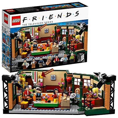 LEGO 21319 Ideas Central Perk Friends TV Show Series with Iconic Cafe Studio and 7 Minifigures 25th Anniversary Collectible Set