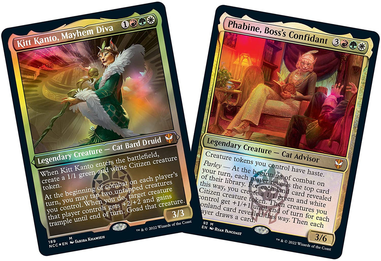 MTG Magic The Gathering Streets Of New Capenna Commander Deck Cabaretti Cacophony Single Pack WOC-C95160000-CabarettiCacophony