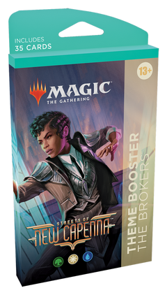 MTG Magic The Gathering CCG Streets Of New Capenna Theme Booster Brokers Single Pack WOC-C95170000-Brokers