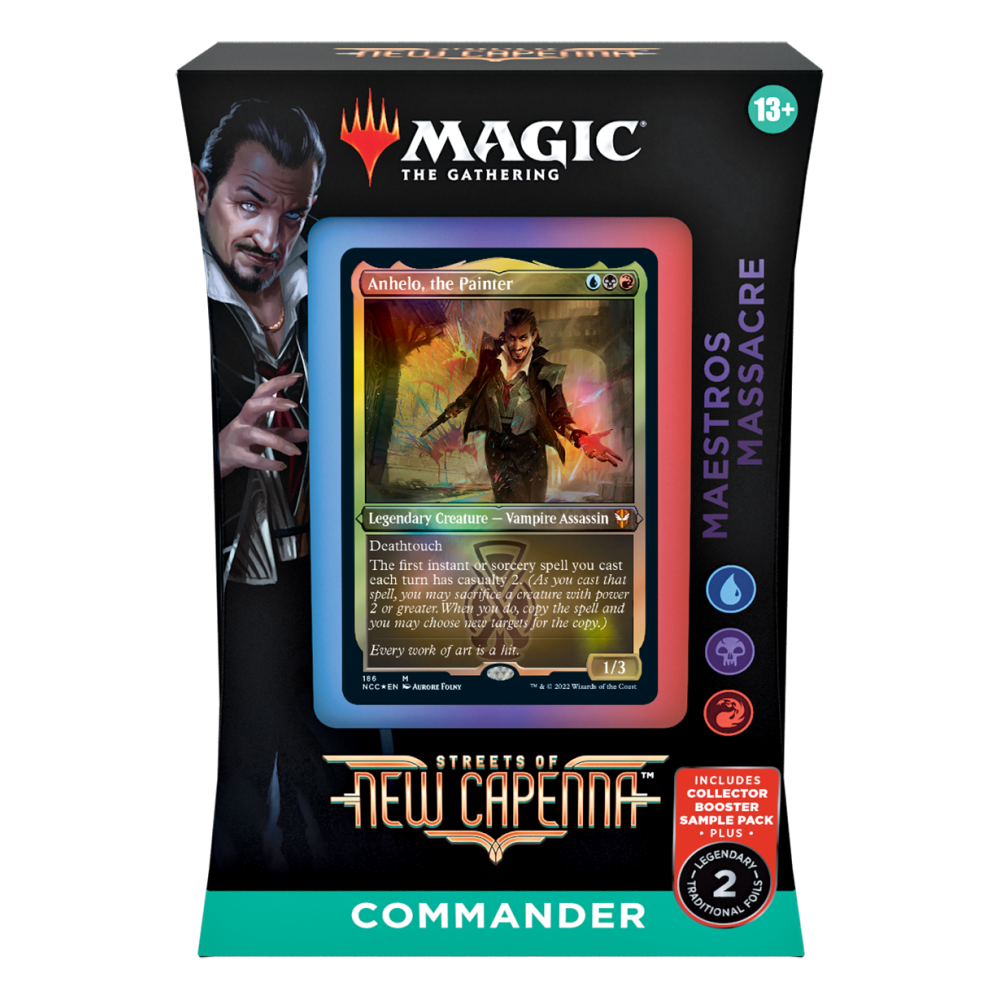 Magic The Gathering Streets Of New Capenna Commander Deck Maestros Massacre Single Pack WOC-C95160000-MaestrosMassacre