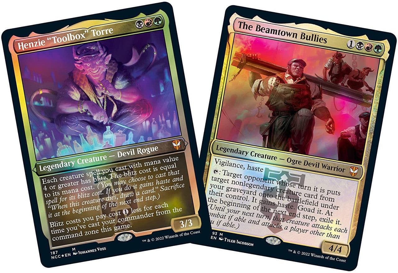 MTG Magic The Gathering Streets of New Capenna Commander Deck Riveteers Rampage Single Pack WOC-C95160000-RiveteersRampage