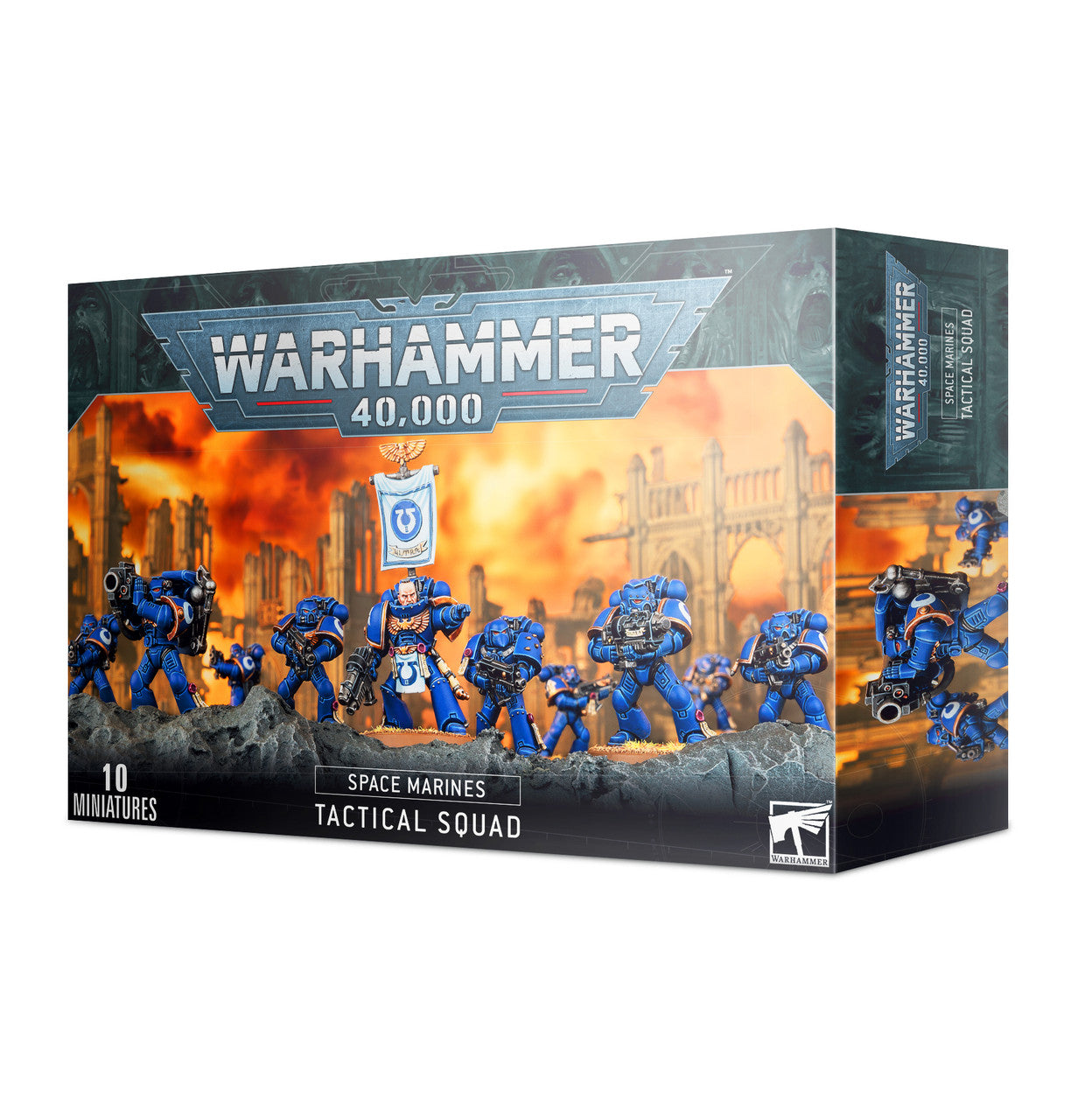 Games Workshop Warhammer 40K Space Marines Tactical Squad 48-07