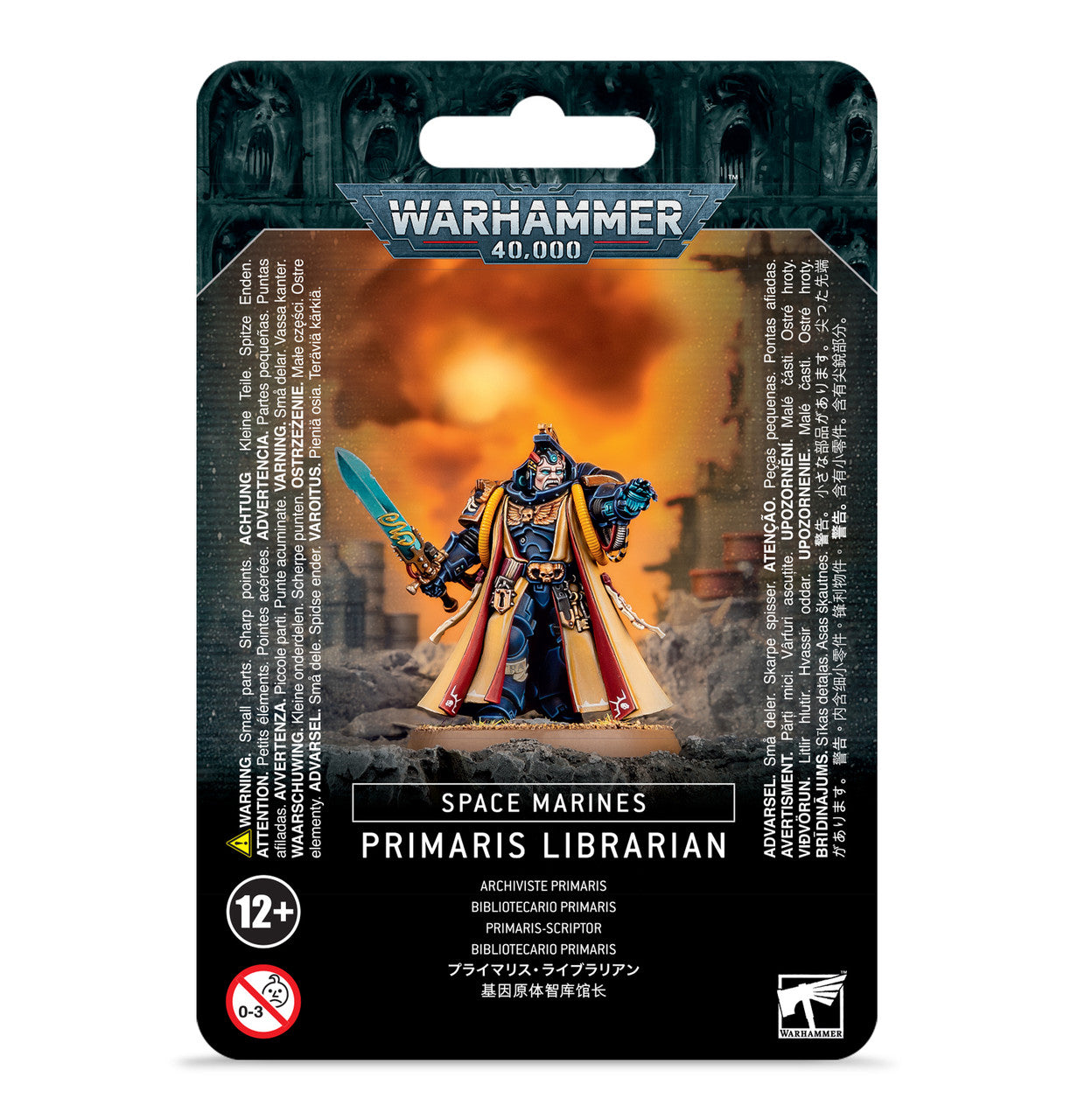 Games Workshop Warhammer 40K Space Marines Primaris Librarian 48-63