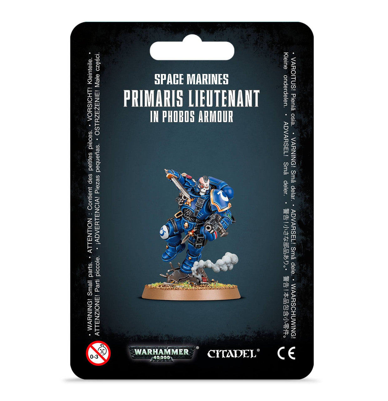 Games Workshop Warhammer 40K Space Marines Primaris Lieutenant in Reiver Armour 48-64