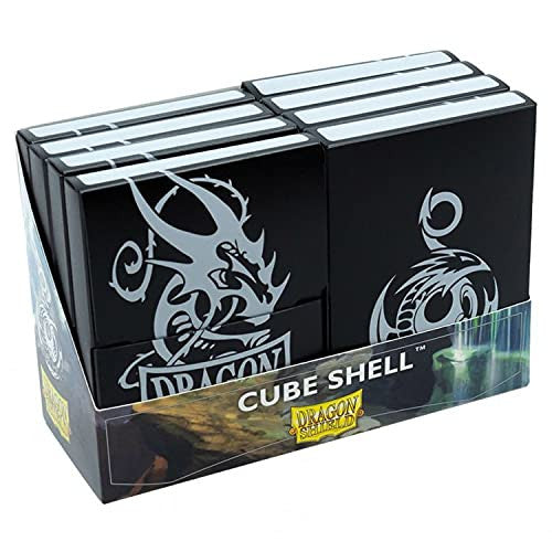 Dragon Shield Cube Shell Shadow Black Card Deck Box AT-30524